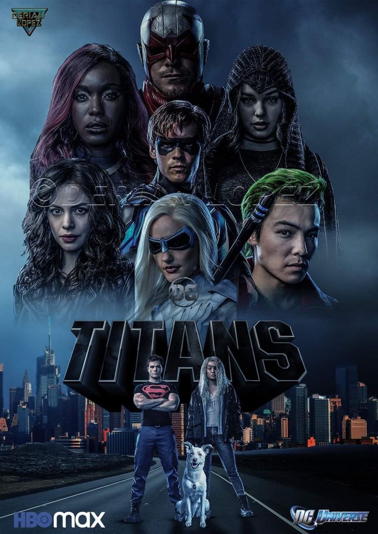 Titans TV Series Poster